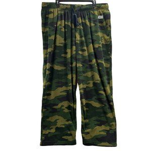 Men's Sonoma Goods For Life Microfleece Pajama Lounge Pants Green Camo Size 3XB
